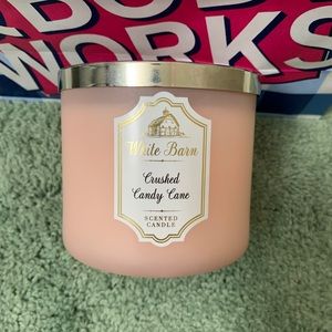 NWT Crushed Candy Cane Bath & Body Works 3-wick